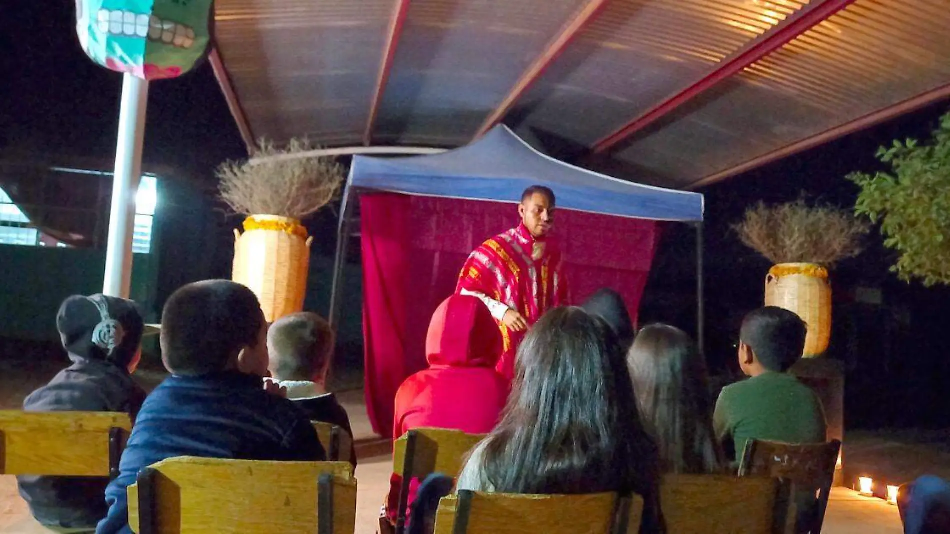 Taller de teatro museo comunitario Las Lajas